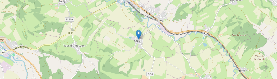 Sailly - Carte