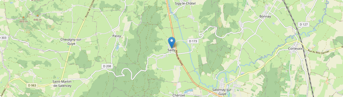 Sailly - Carte