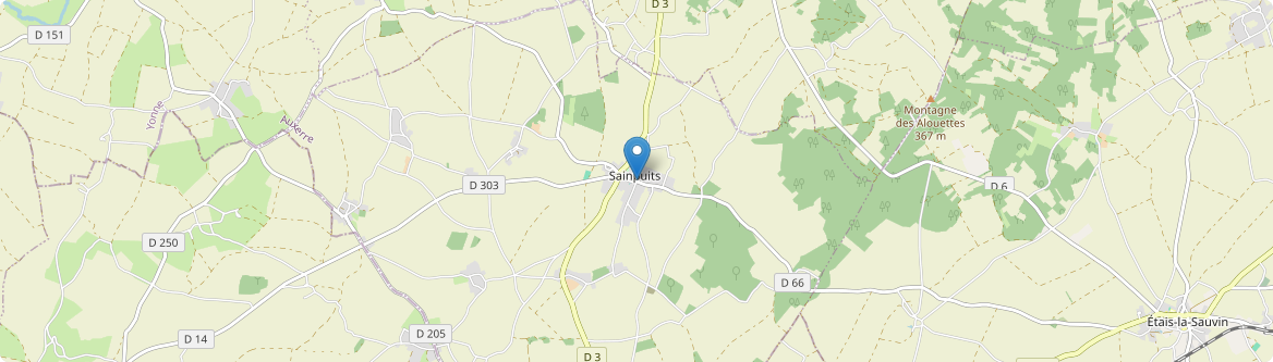 Sainpuits - Carte