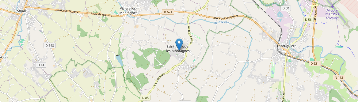 Saint-Affrique-les-Montagnes - Carte