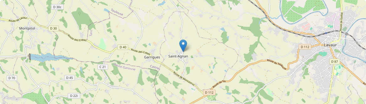 Saint-Agnan - Carte