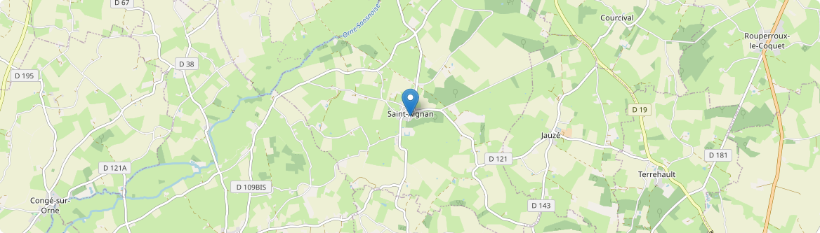 Saint-Aignan - Carte
