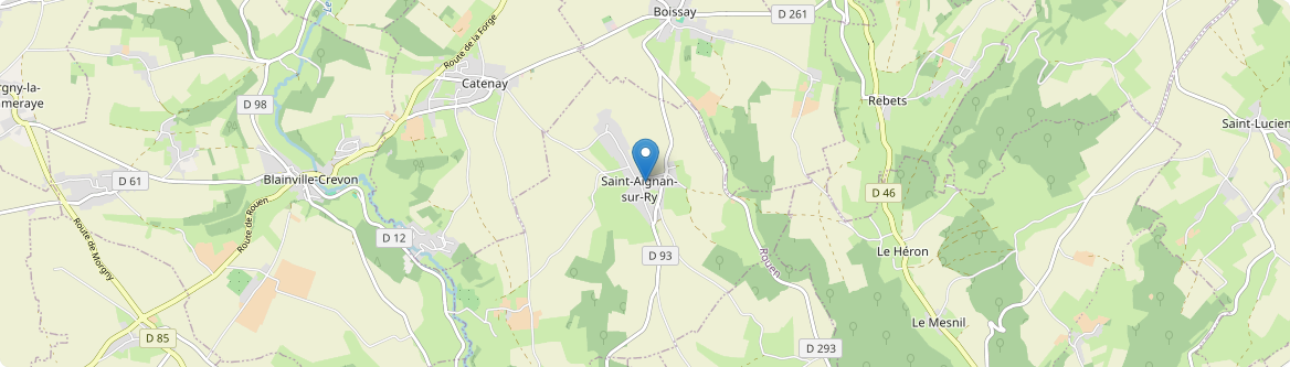 Saint-Aignan-sur-Ry - Carte