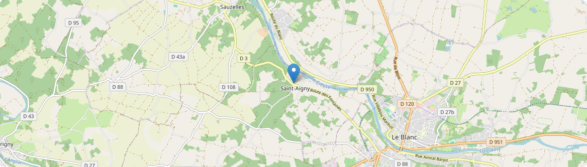 Saint-Aigny - Carte