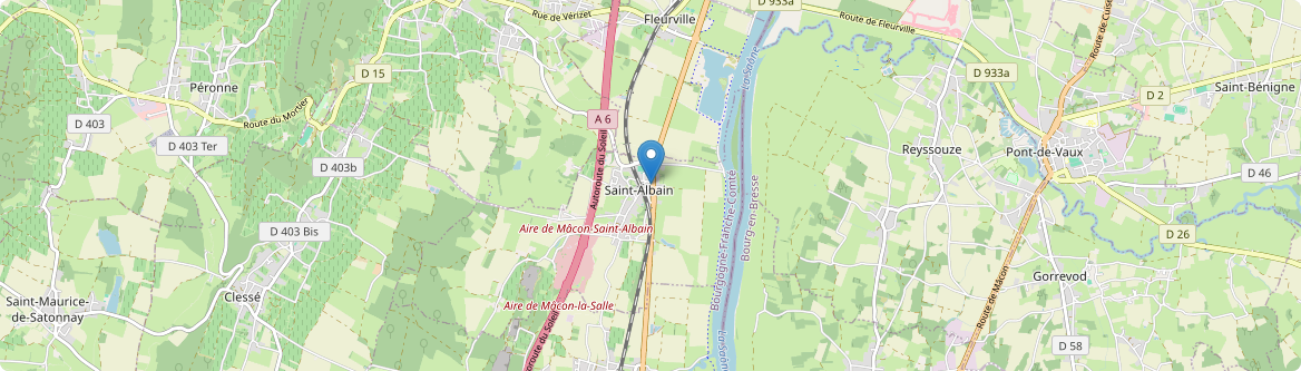 Saint-Albain - Carte