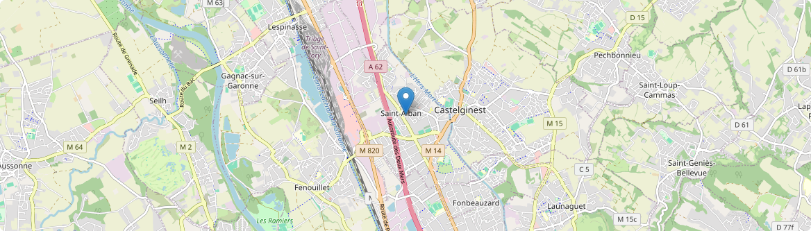 Saint-Alban - Carte