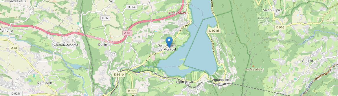 Saint-Alban-de-Montbel - Carte