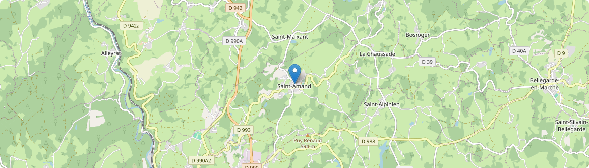 Saint-Amand - Carte