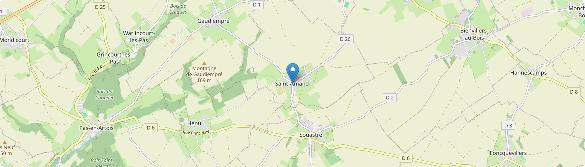 Saint-Amand - Carte