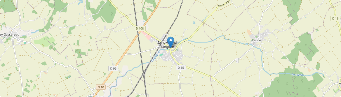 Saint-Amand-Longpré - Carte