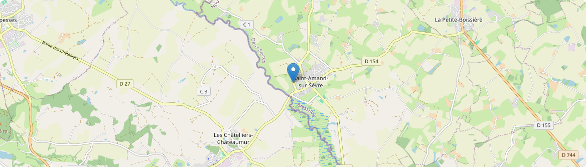 Saint-Amand-sur-Sèvre - Carte