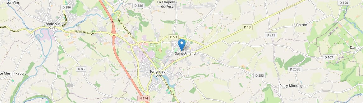 Saint-Amand-Villages - Carte