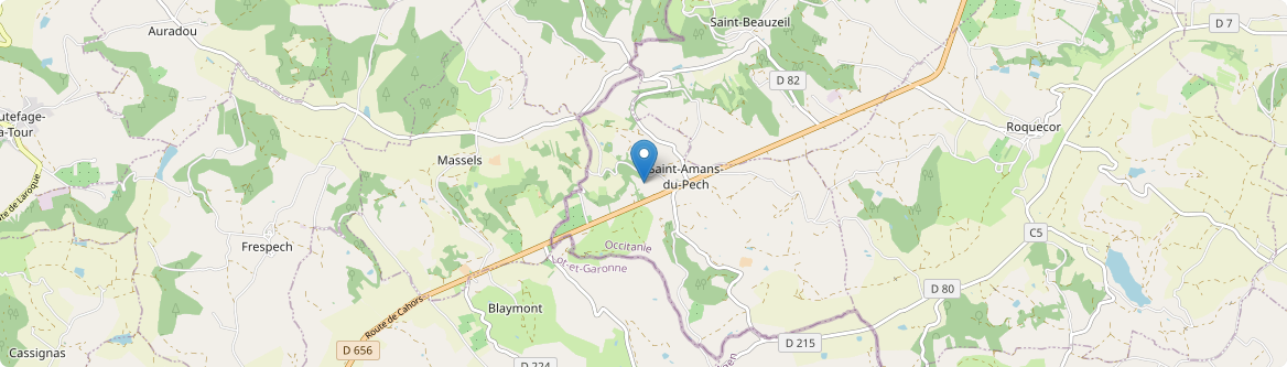 Saint-Amans-du-Pech - Carte