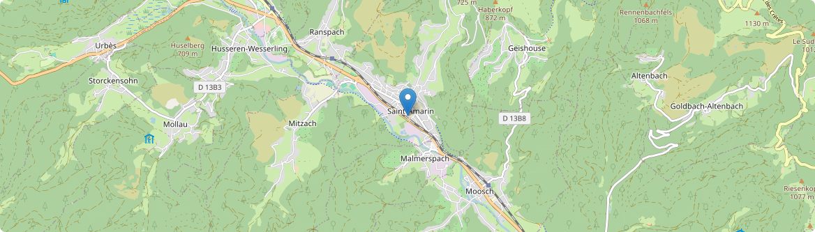Saint-Amarin - Carte