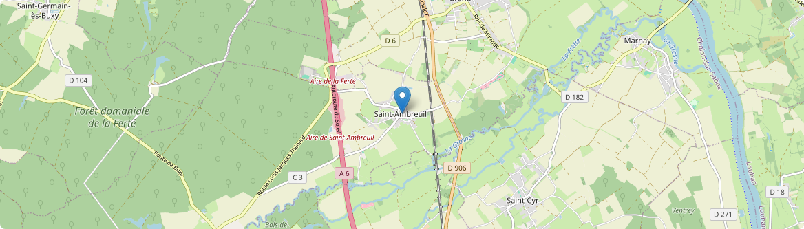 Saint-Ambreuil - Carte