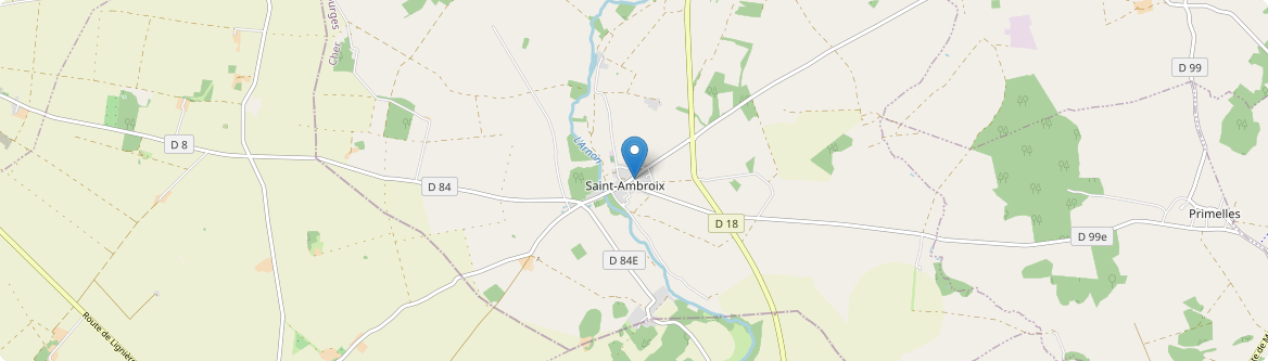 Saint-Ambroix - Carte
