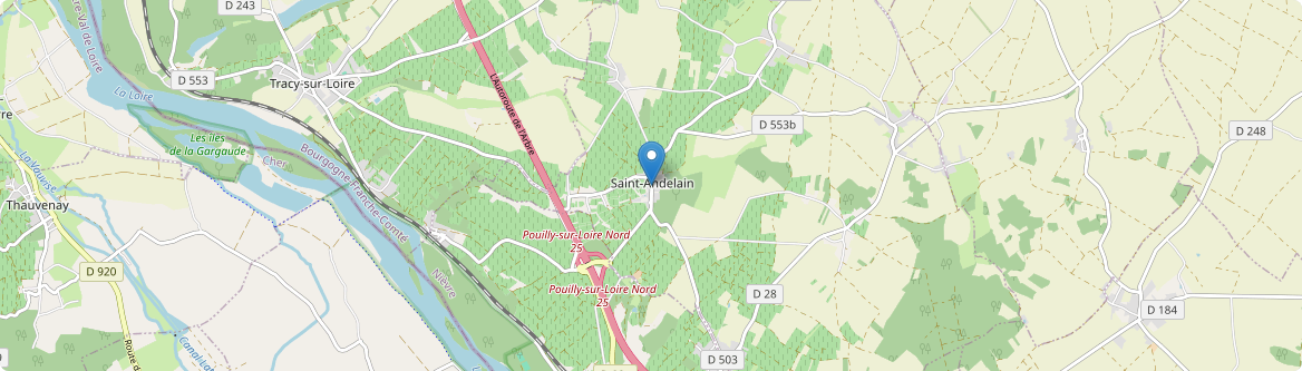 Saint-Andelain - Carte