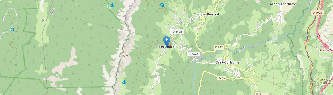 Saint-Andéol - Carte