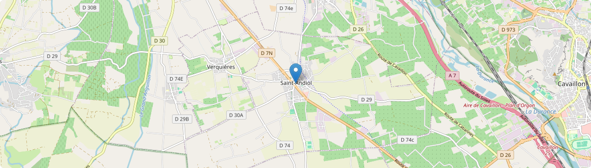 Saint-Andiol - Carte