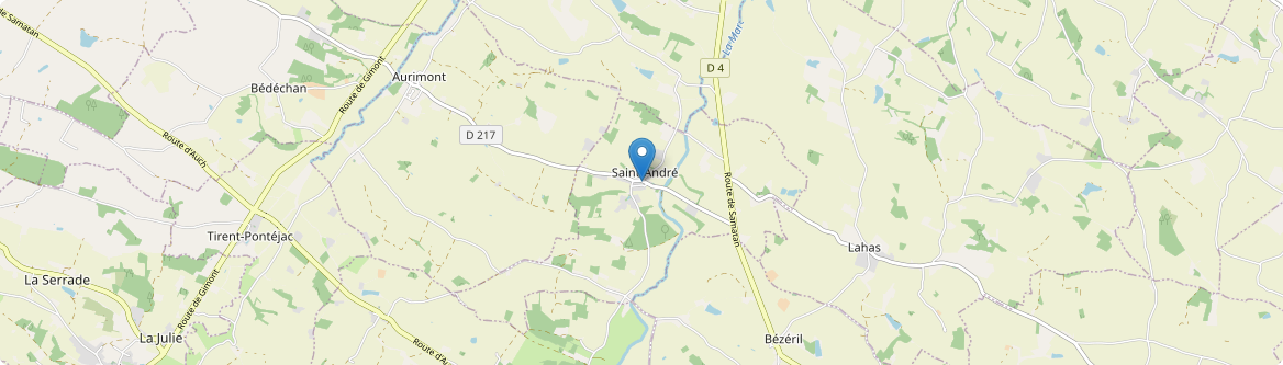 Saint-André - Carte