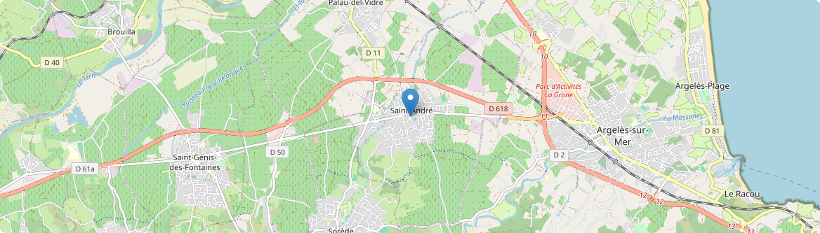 Saint-André - Carte