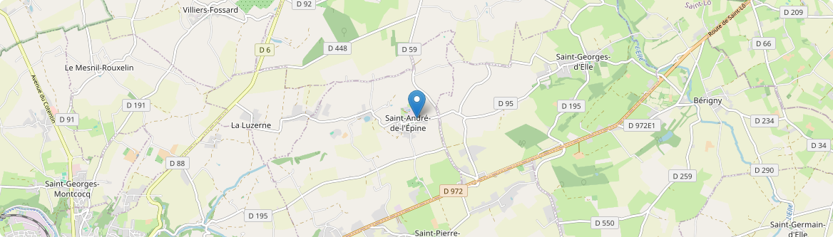 Saint-André-de-l'Épine - Carte