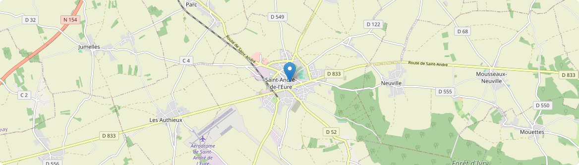 Saint-André-de-l'Eure - Carte