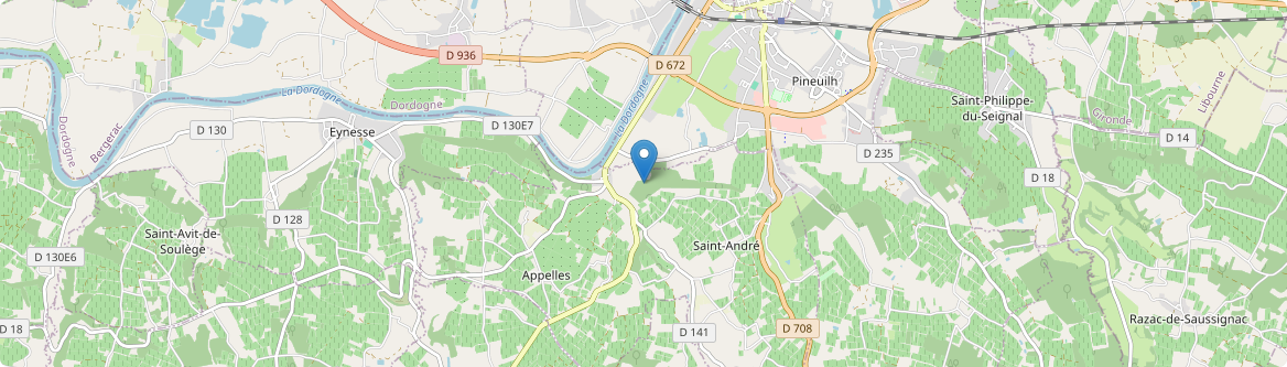 Saint-André-et-Appelles - Carte