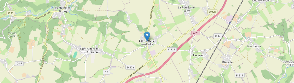 Saint-André-sur-Cailly - Carte