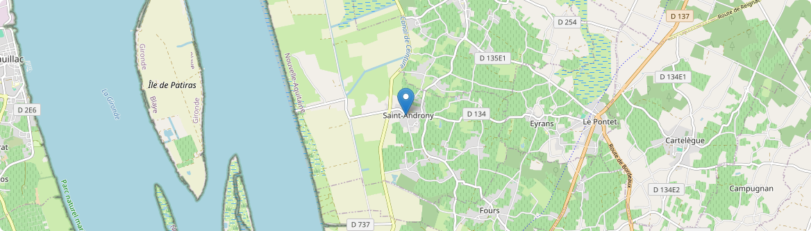 Saint-Androny - Carte