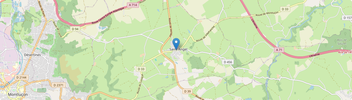 Saint-Angel - Carte