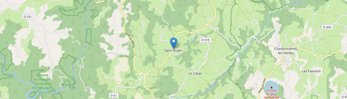 Saint-Angel - Carte