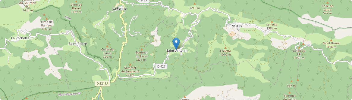 Saint-Antonin - Carte