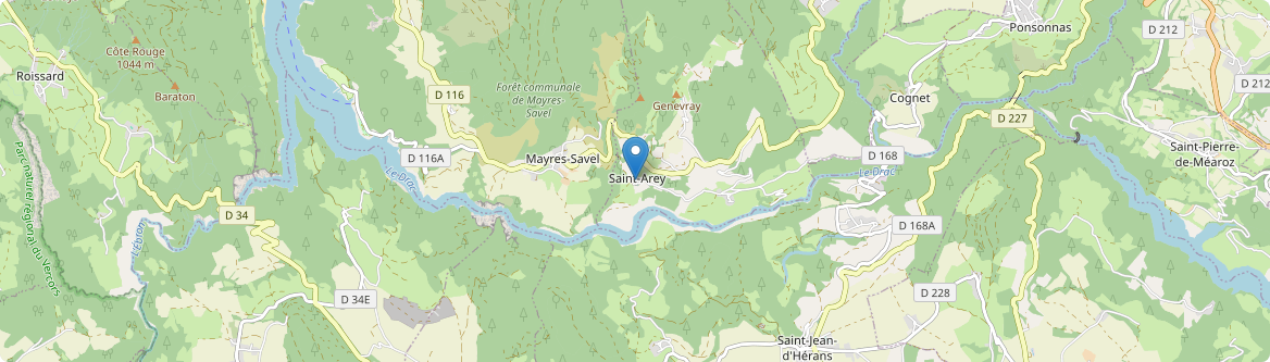 Saint-Arey - Carte