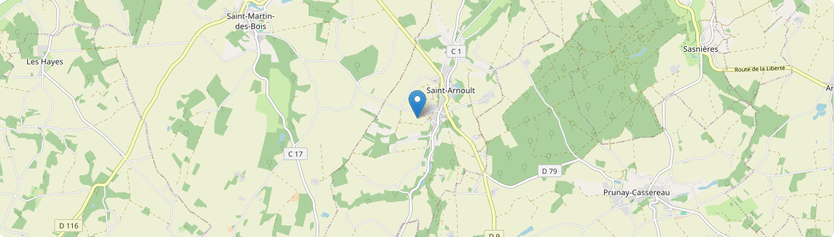 Saint-Arnoult - Carte