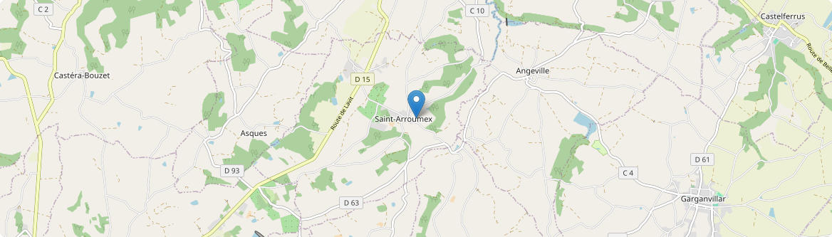 Saint-Arroumex - Carte