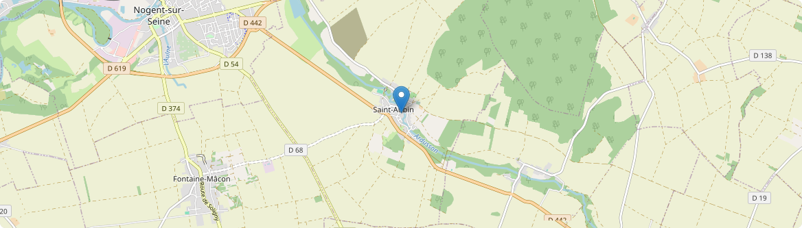 Saint-Aubin - Carte