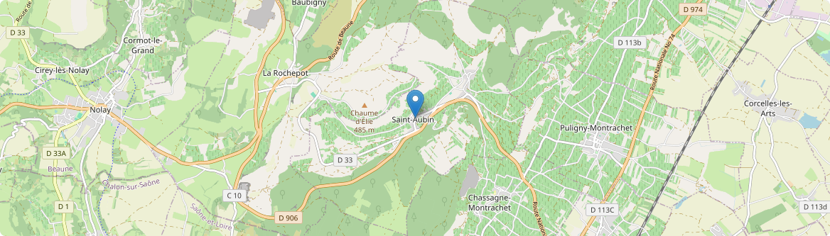 Saint-Aubin - Carte