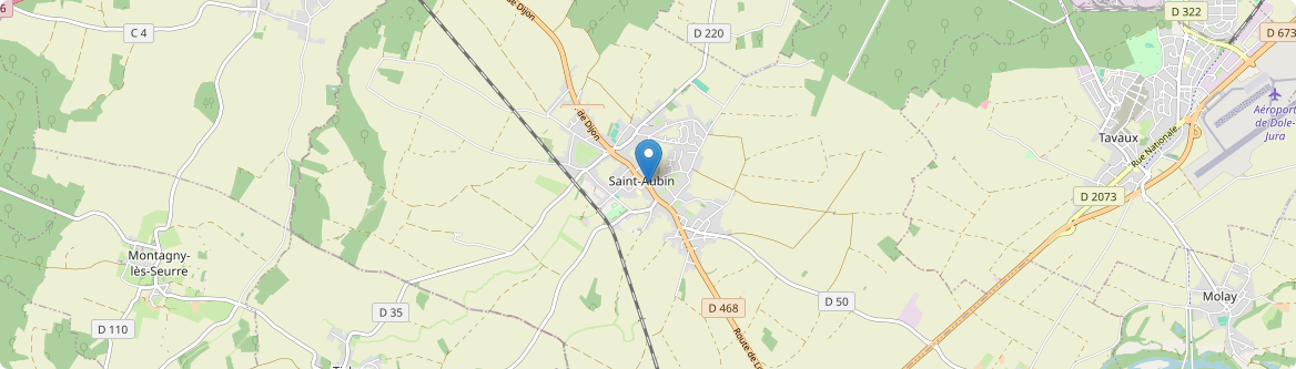 Saint-Aubin - Carte