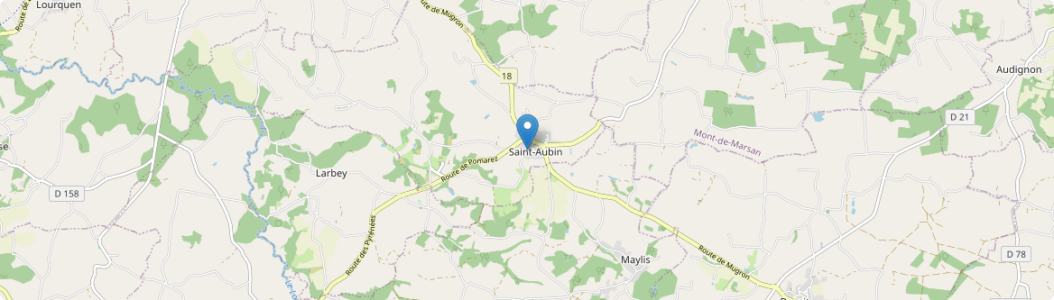 Saint-Aubin - Carte