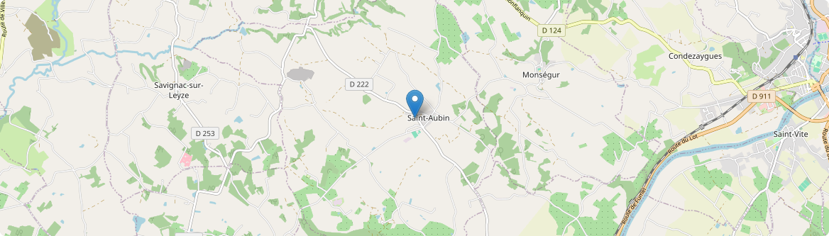 Saint-Aubin - Carte