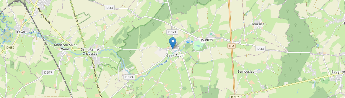 Saint-Aubin - Carte