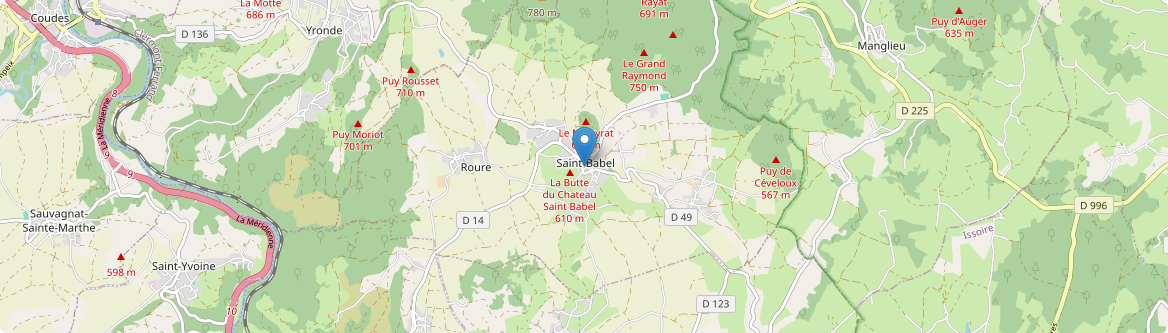 Saint-Babel - Carte