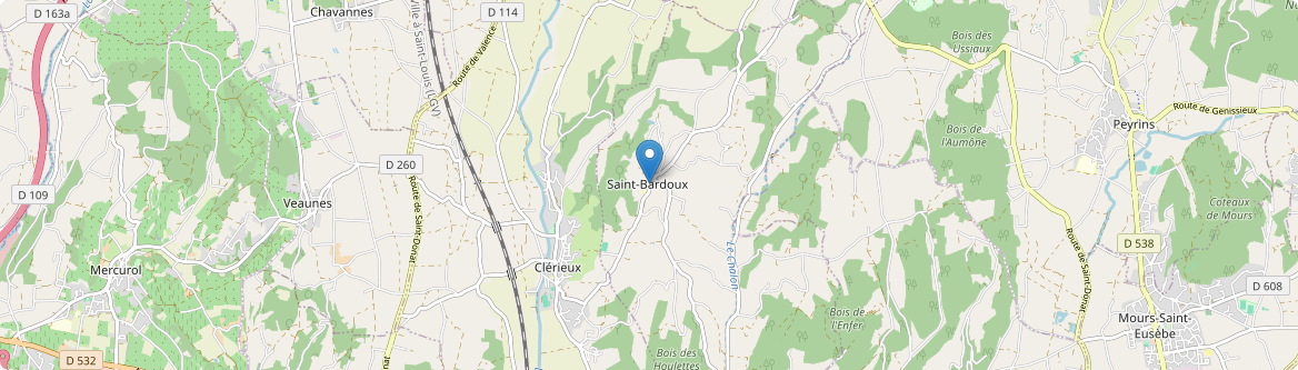 Saint-Bardoux - Carte