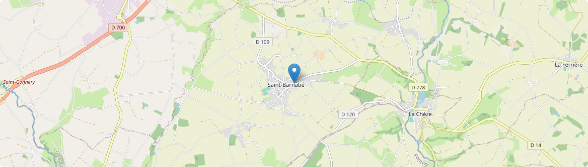 Saint-Barnabé - Carte