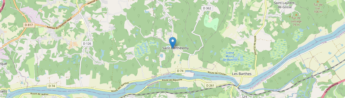 Saint-Barthélemy - Carte