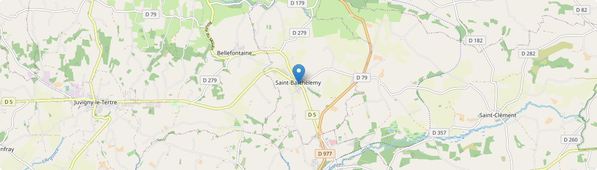 Saint-Barthélemy - Carte