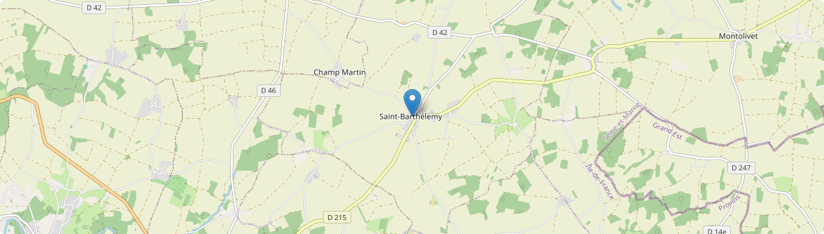 Saint-Barthélemy - Carte