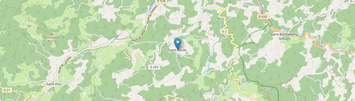 Saint-Basile - Carte
