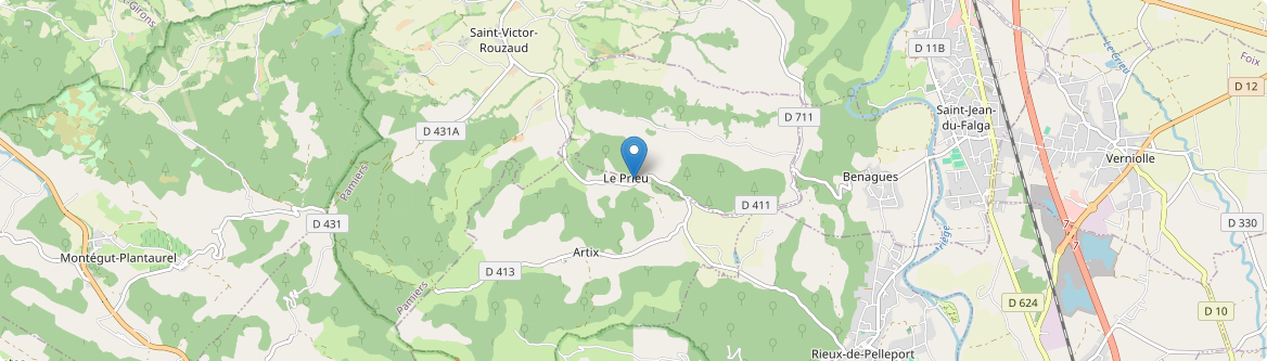 Saint-Bauzeil - Carte